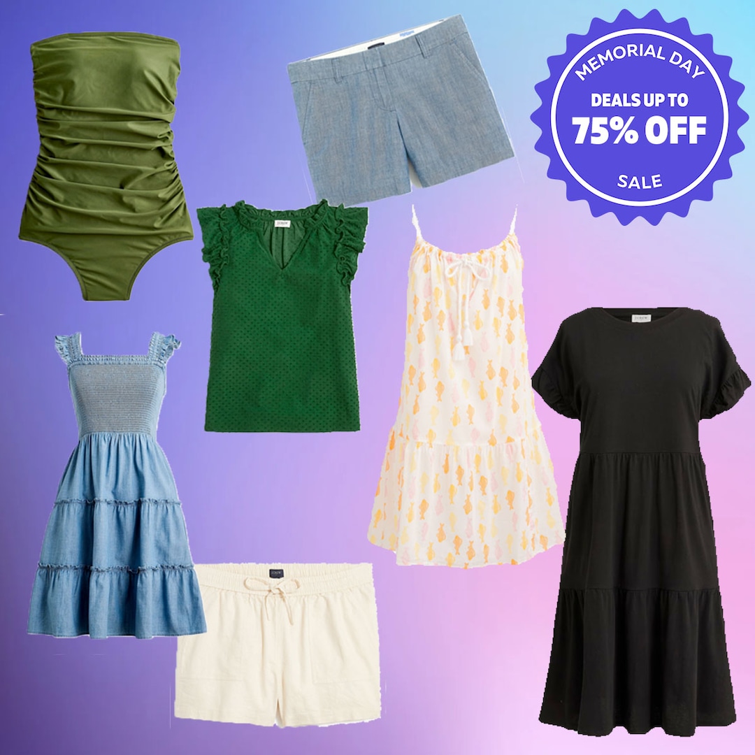 J. Crew Memorial Day Sale 2023: Shop 75% Off Deals on Summer Dresses, Jeans & More Starting at  – E! Online